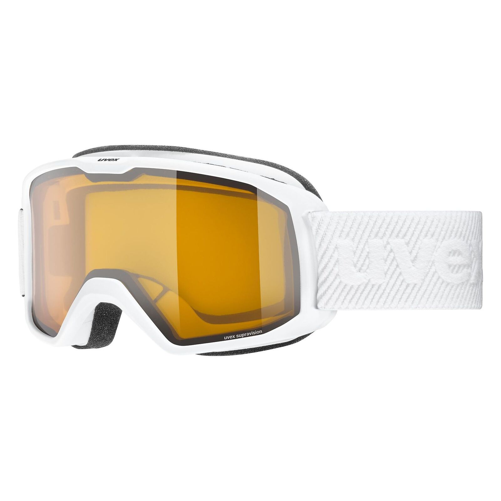 Фото - Гірськолижна маска UVEX Gogle narciarskie  Elemnt LGL gold S1 550641 1030/white 